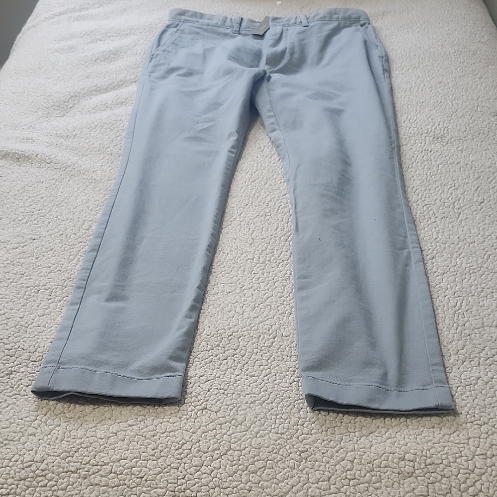 J. Crew Gray Chinos 250 Skinny Stretch New With Tags 30x32